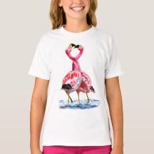 Rosa Flamingo T-Shirt