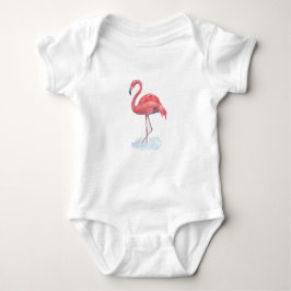 Rosa Flamingo . T Shirt