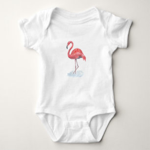 Rosa Flamingo . T Shirt