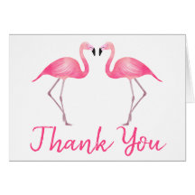 Rosa Flamingo Tack Tropical Bröllop Beach