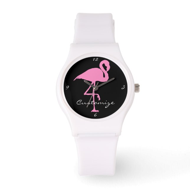 Rosa Flamingo Thunder_Cove Classic Armbandsur (Framsida)