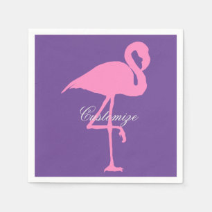 Rosa Flamingo Thunder_Cove Pappersservett