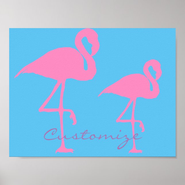 Rosa Flamingo Thunder_Cove Poster (Framsidan)