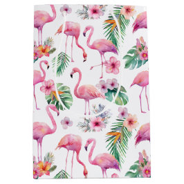 Rosa Flamingo Tropical Baby Shower Gift-säck