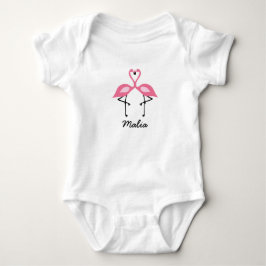 Rosa Flamingo Tutu Shirt Tee