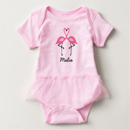Rosa Flamingo Tutu Shirt Tee Shirt