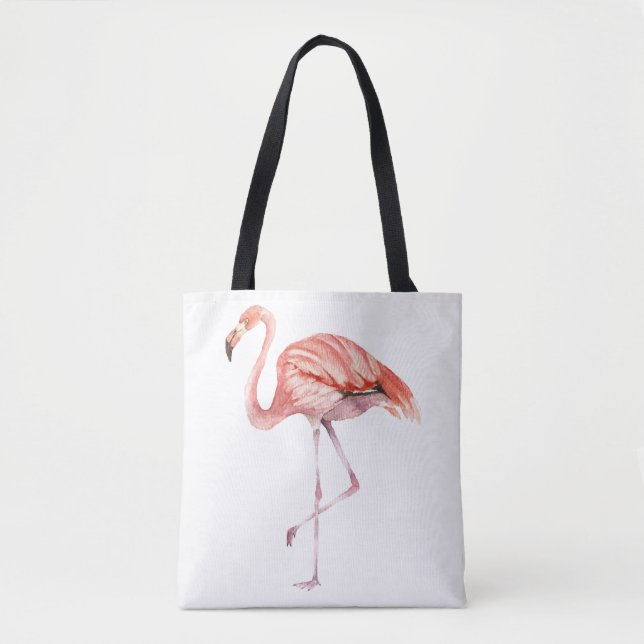Rosa Flamingo Tygkasse (Framsida)