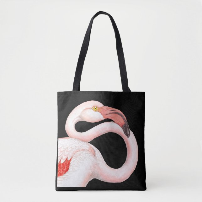 Rosa Flamingo Tygkasse (Framsida)