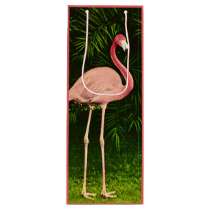 Rosa Flamingo Vin Gift Bag
