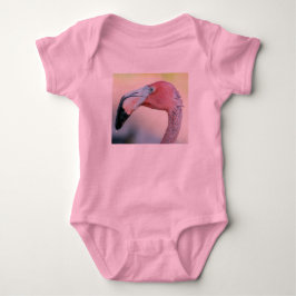 Rosa FlamingobabyRomper med tuTuen Tee