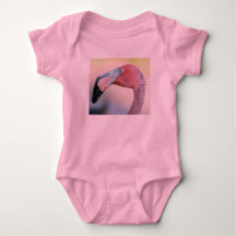 Rosa FlamingobabyRomper med tuTuen