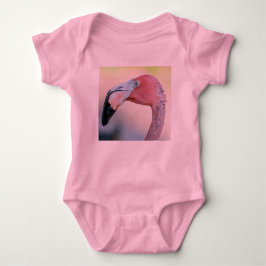 Rosa FlamingobabyRomper med tuTuen Tee Shirt