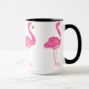 Rosa Flamingokaffemugg Mugg
