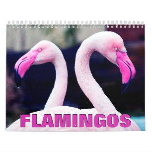 Rosa Flamingos 2022 Wall Calendar Kalender