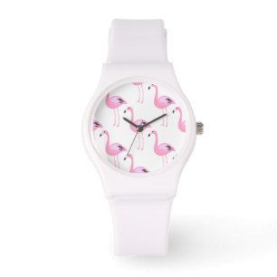 Rosa Flamingos 2 Armbandsur