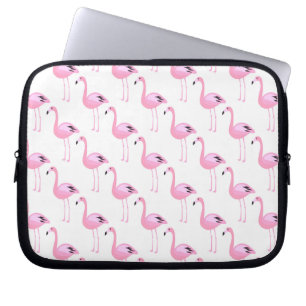 Rosa Flamingos 2 Laptop Sleeve