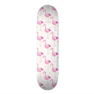 Rosa Flamingos 2 Skateboard Bräda 19,5 Cm