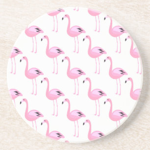 Rosa Flamingos 2 Underlägg Sandsten