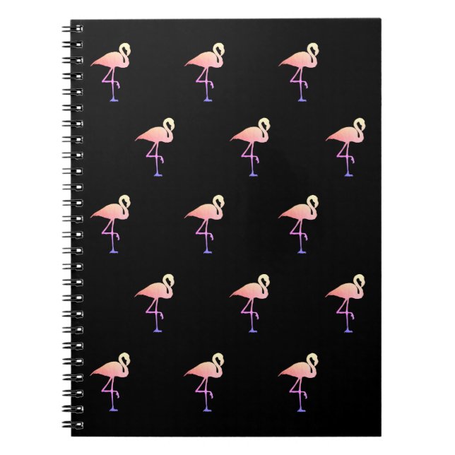 Rosa Flamingos Anteckningsbok (Framsidan)