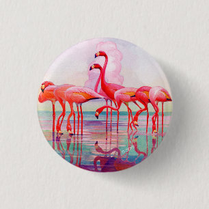Rosa Flamingos av Francis Lee Jacques Knapp
