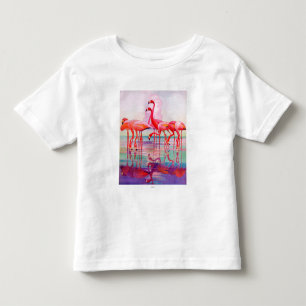 Rosa Flamingos av Francis Lee Jacques Tee