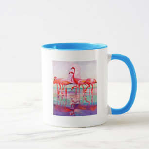 Rosa Flamingos av Francis Lee Jaques Mugg