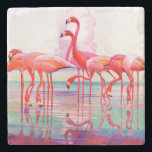 Rosa Flamingos av Francis Lee Jaques Stenunderlägg<br><div class="desc">Rosa Flamingos av Francis Lee Jaques | 29 januari 1938</div>