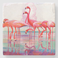 Rosa Flamingos av Francis Lee Jaques