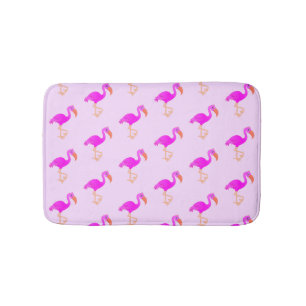 Rosa Flamingos Bath Mat Badrumsmatta
