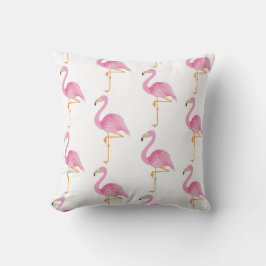 Rosa flamingos Dekorativ kudde