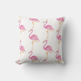 Rosa flamingos kastkudde kudde