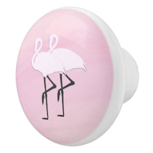 Rosa flamingos knopp