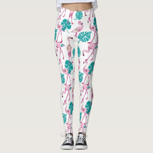 Rosa Flamingos Leggings