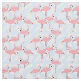 Rosa Flamingos Mönster Fabric Tyg