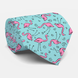 Rosa Flamingos Mönster Slips