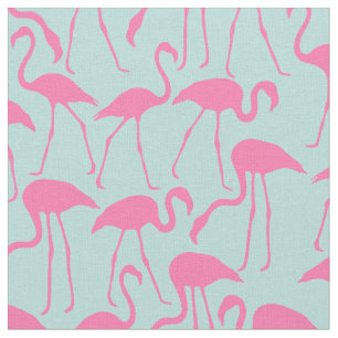 Rosa Flamingos Mönster Tyg