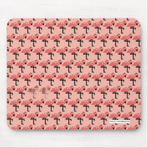 Rosa Flamingos Mousepad Musmatta