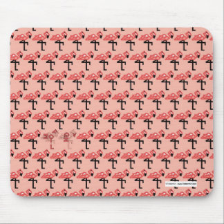 Rosa Flamingos Mousepad Musmatta