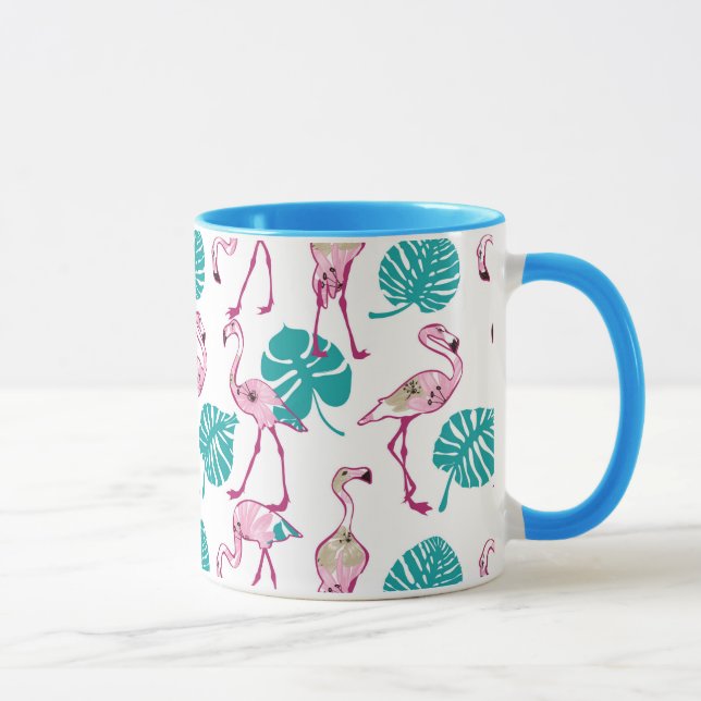 Rosa Flamingos Mugg (Höger)