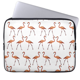 Rosa Flamingos Neopren Datorfodral 13"