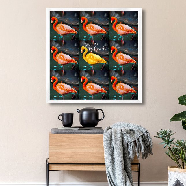 Rosa Flamingos Photo Dare ska vara ett annat skrip Poster (Skapare uppladdad)