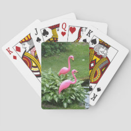 ROSA FLAMINGOS-spelkort Spel Kort