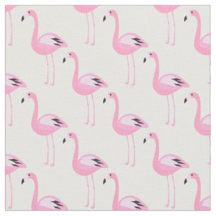 Rosa Flamingos Tyg