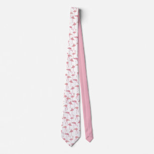 Rosa FlamingoTie Slips
