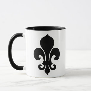 Rosa Fleur De Lis Mugg