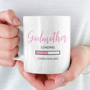 Rosa Flicka lastning 2023 Godmoder Frieri Kaffemugg