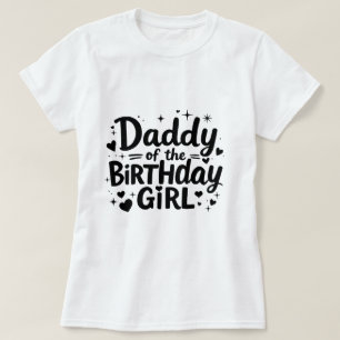 Rosa-flickans pappa t shirt