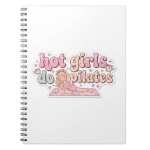 Rosa flickas fitnessplanering, Pilates flicka pres