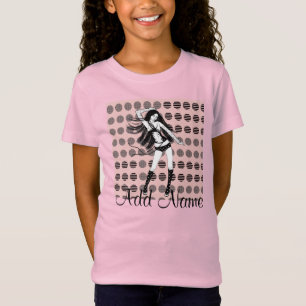 rosa flickvän dansare t shirt