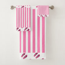 Rosa flip flops barn vita 